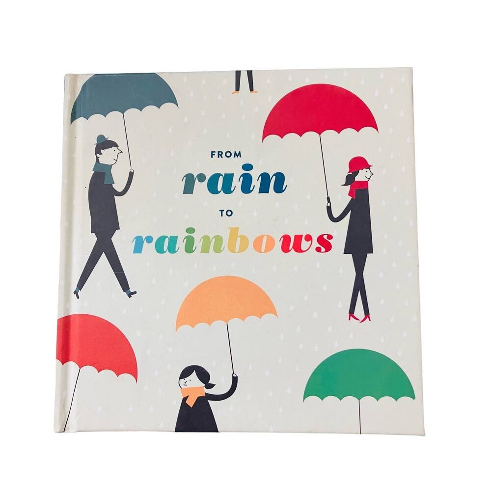 New From Rain to Rainbows Coffee Table Book